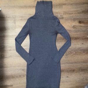 FASHION NOVA TURTLENECK MINI SWEATER DRESS